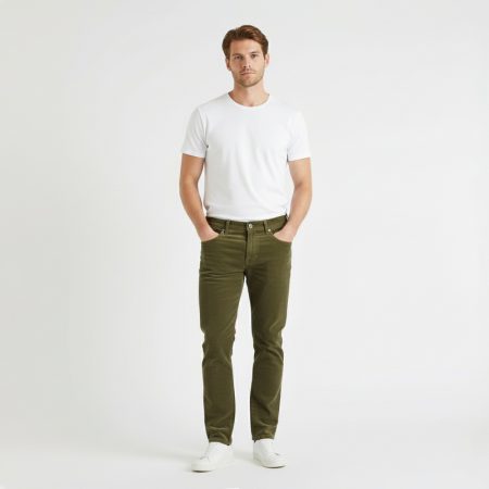 Men’s Casual Corduroy Trousers Size 32–44